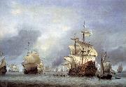 The Taking of the English Flagship the Royal Prince Willem van